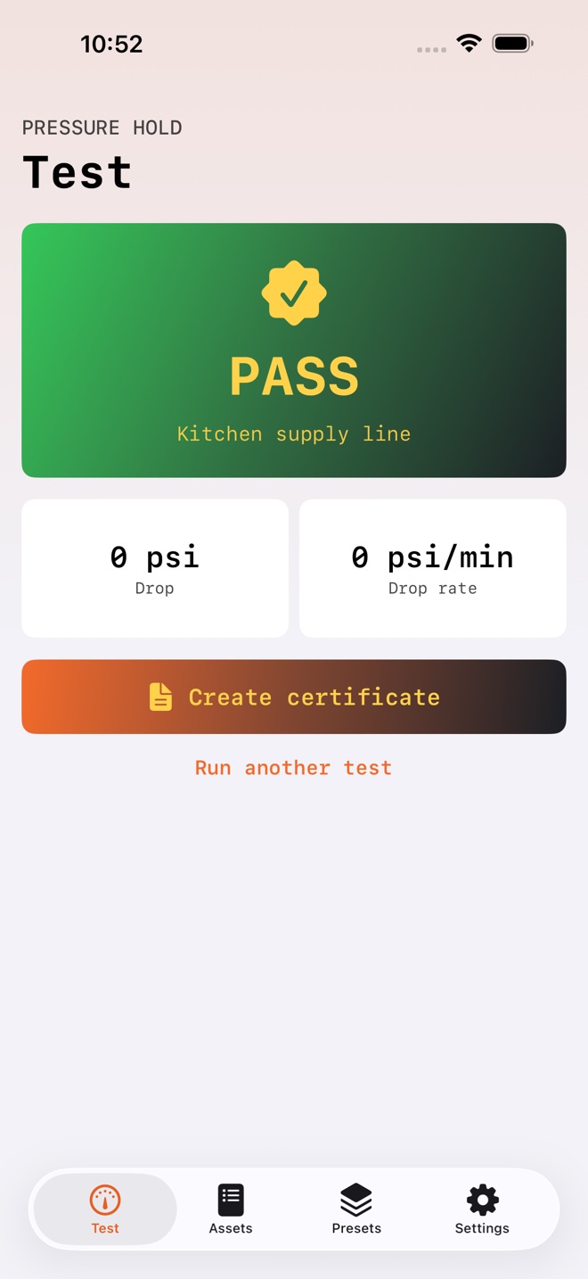SealProof: Essai pression capture d’écran 3