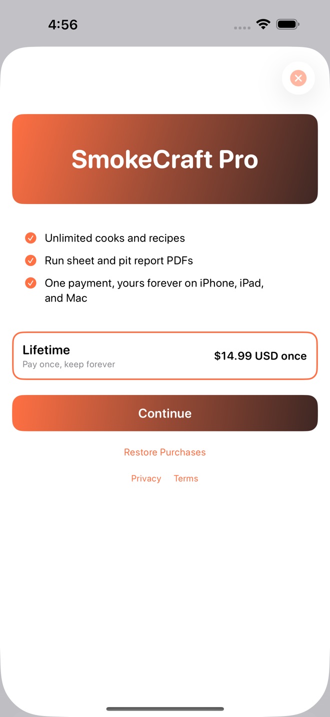 SmokeCraft: BBQ Log screenshot 4