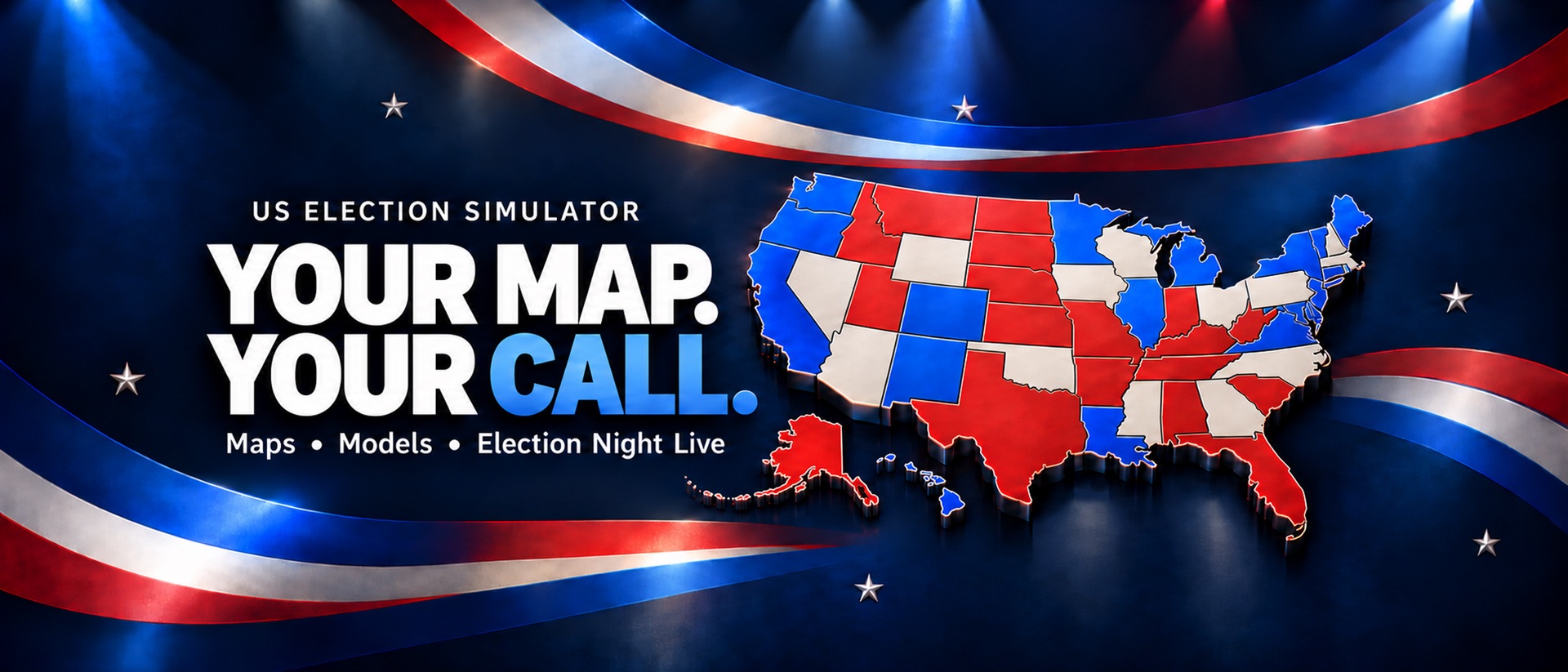 US Election Simulator product page header