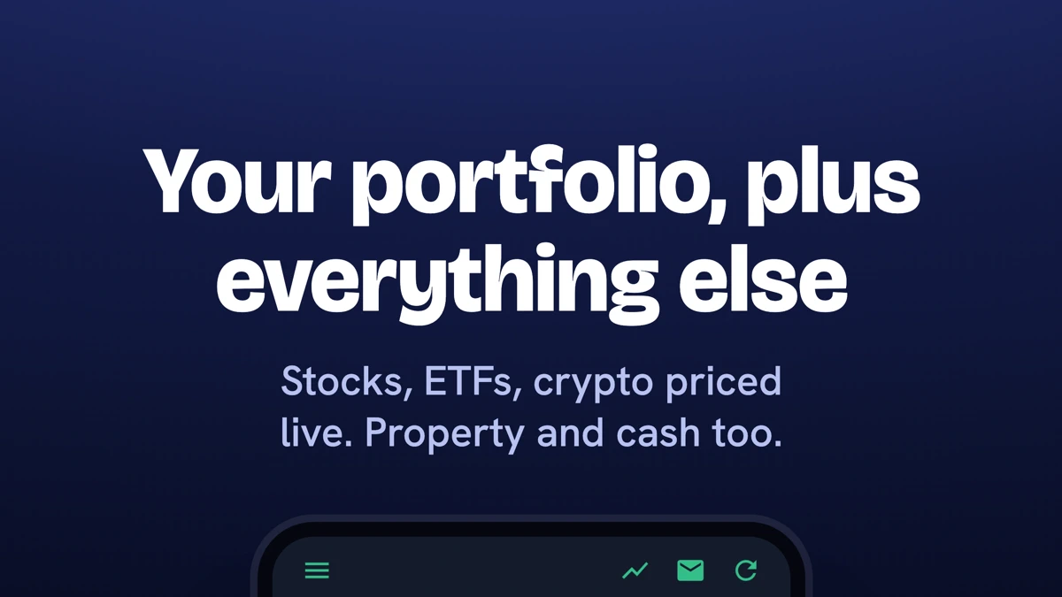 TrackMyStack Net Worth Tracker App Store product page header