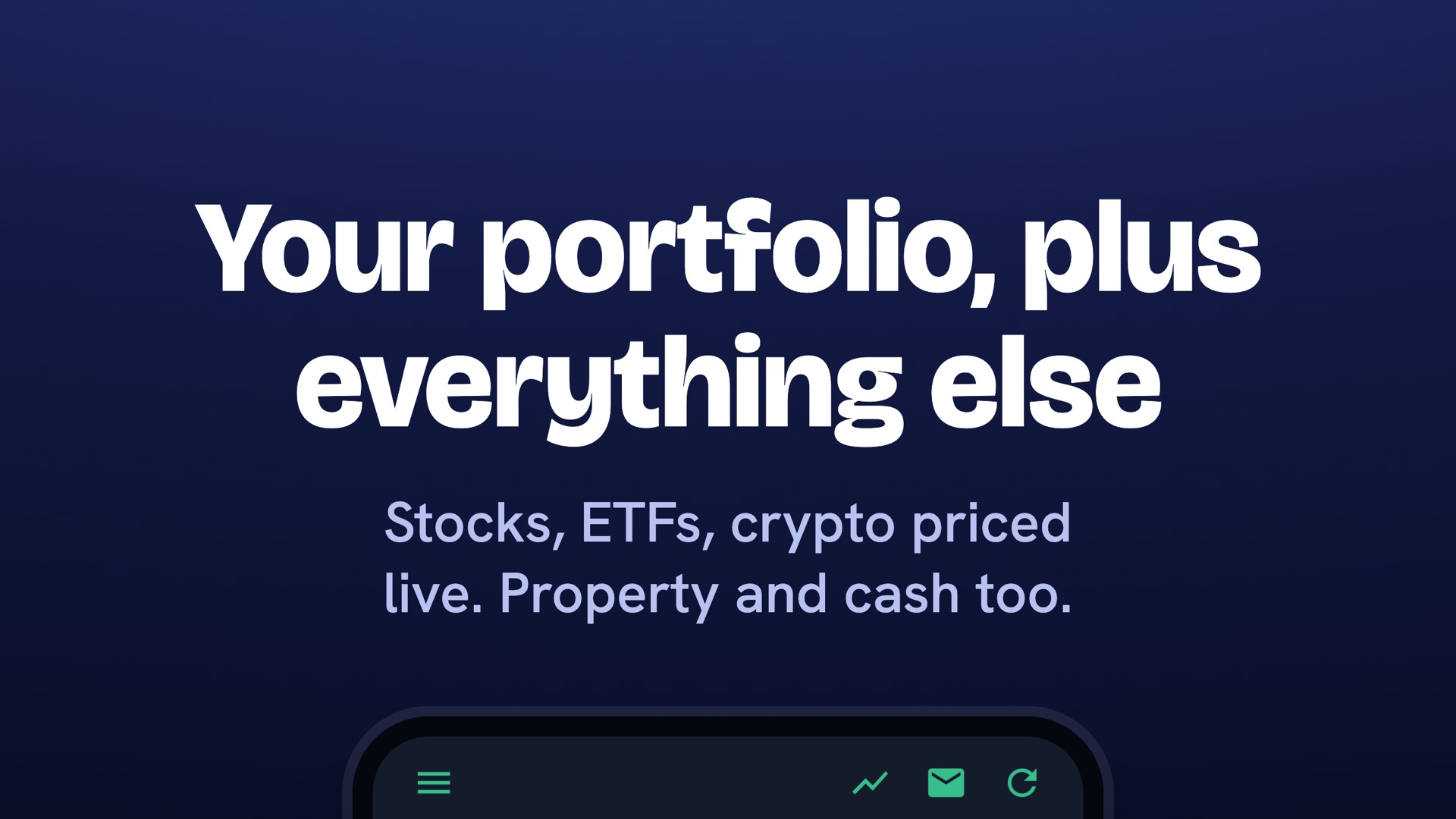 TrackMyStack Net Worth Tracker product page header