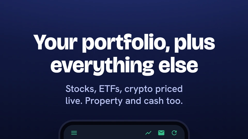 TrackMyStack Net Worth Tracker App Store product page header