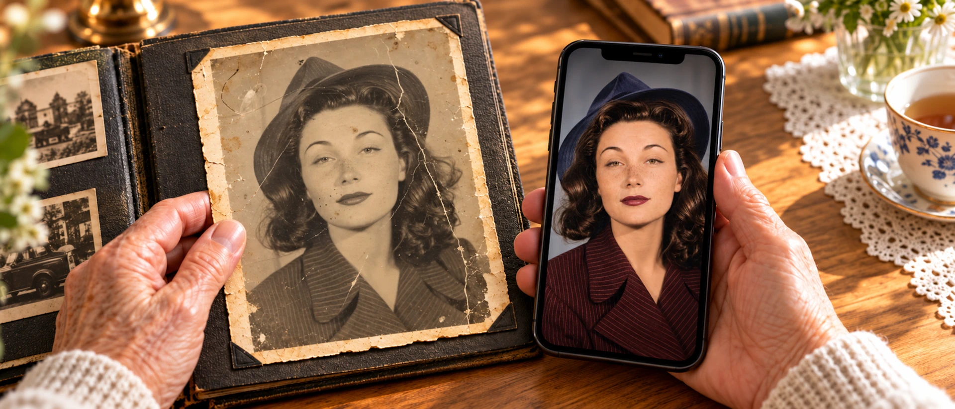 RetroFix - Old Picture Restore product page header