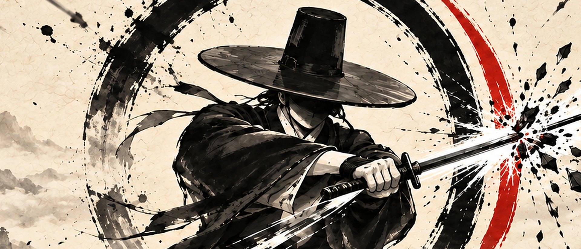 Ink Parry: Seonbi Swordsman product page header