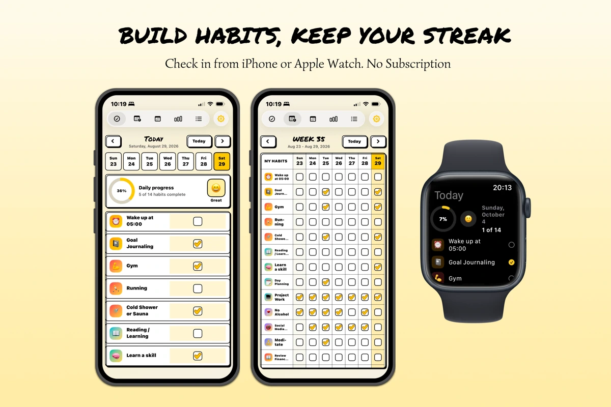 HabitMkr: Habit Tracker search result