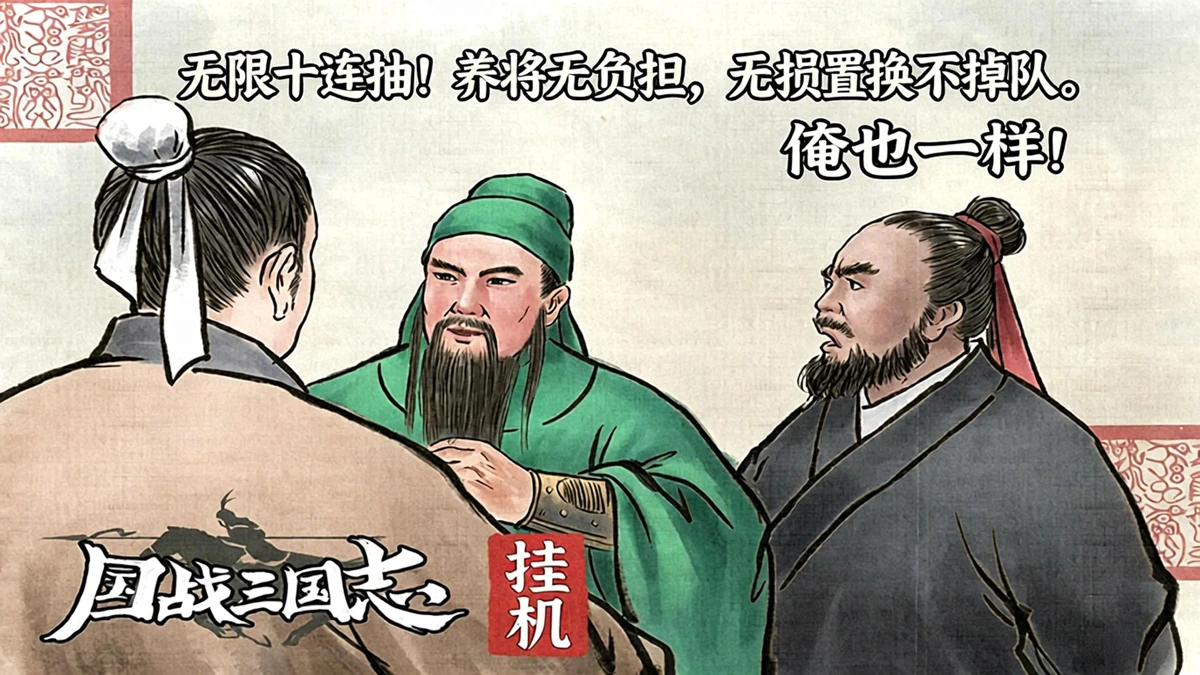国战三国志：三国武将人生模拟,长期玩的挂机神器 search result, In-app event: 2.0 宝石升级系统