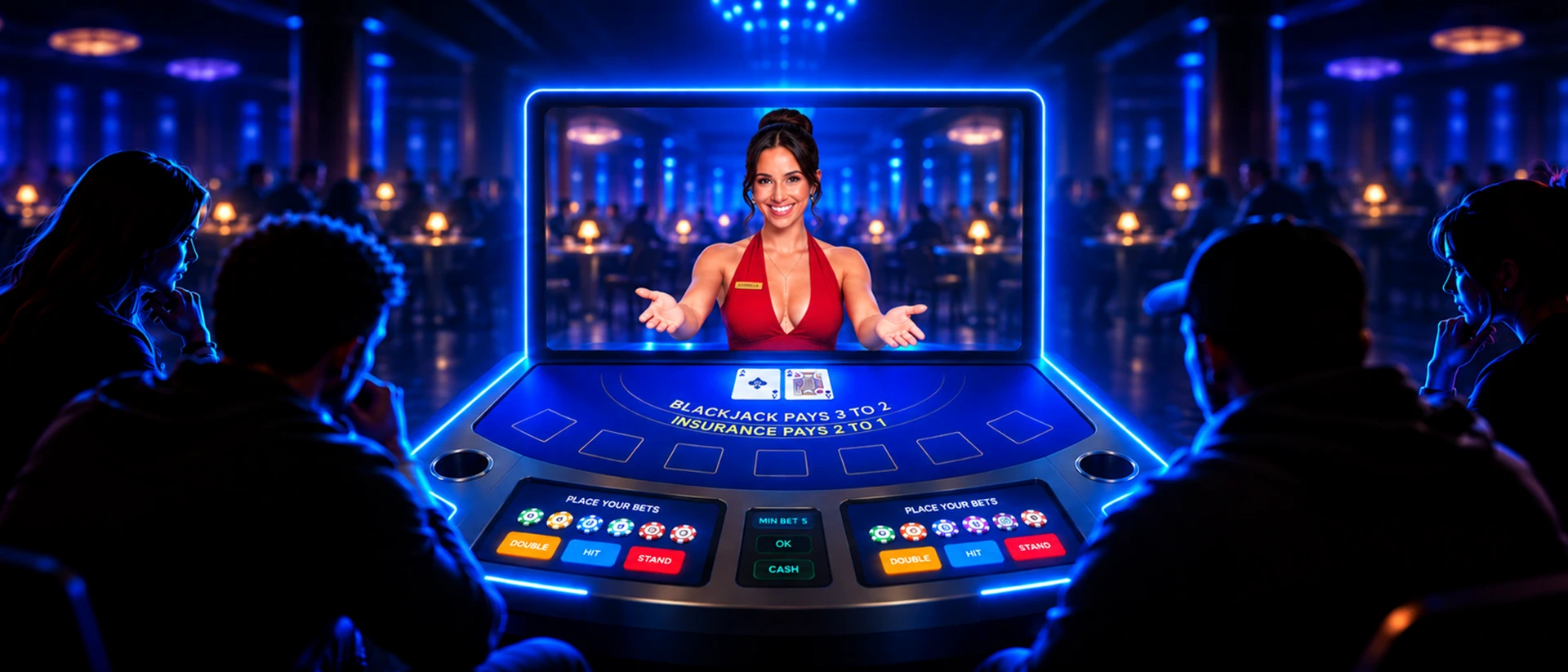 Blackjack Live ™ Casino 21 product page header