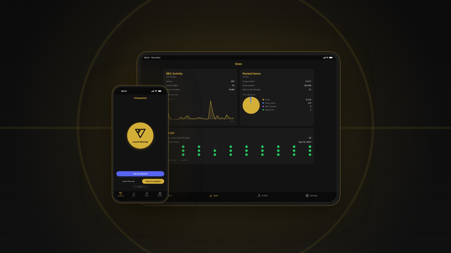 FUTGenie product page header