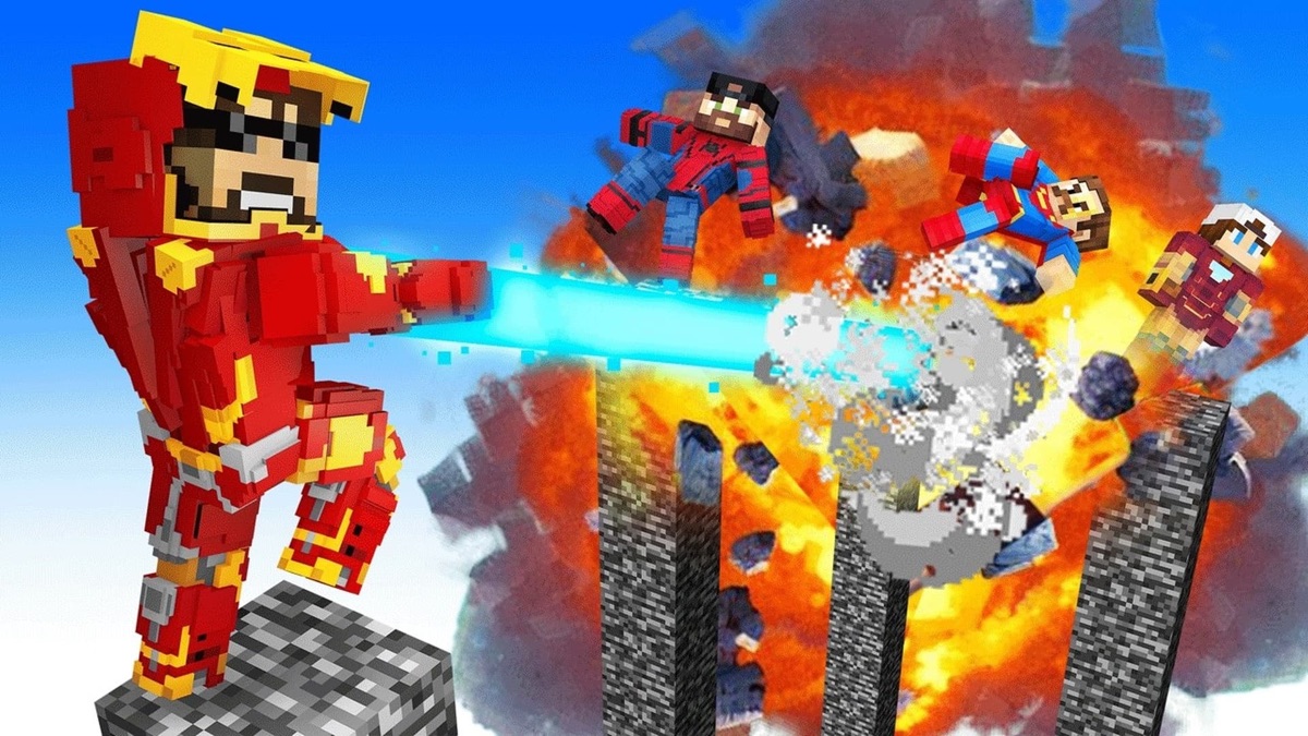 ‎Superhero Pillar Battles in Minecraft – SSundee (Season 9, Episode 13 ...
