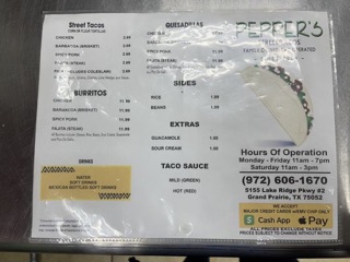 Pepper's Street Tacos Photos