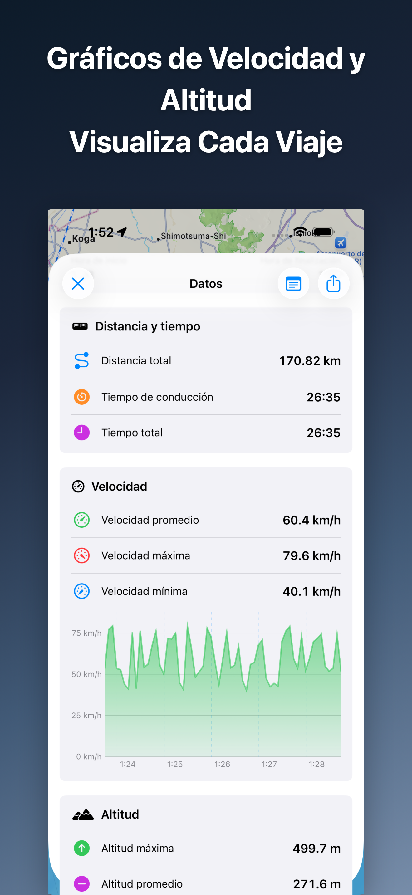 DriveTracker - Driving Log iOS screenshot 4 showing app interface