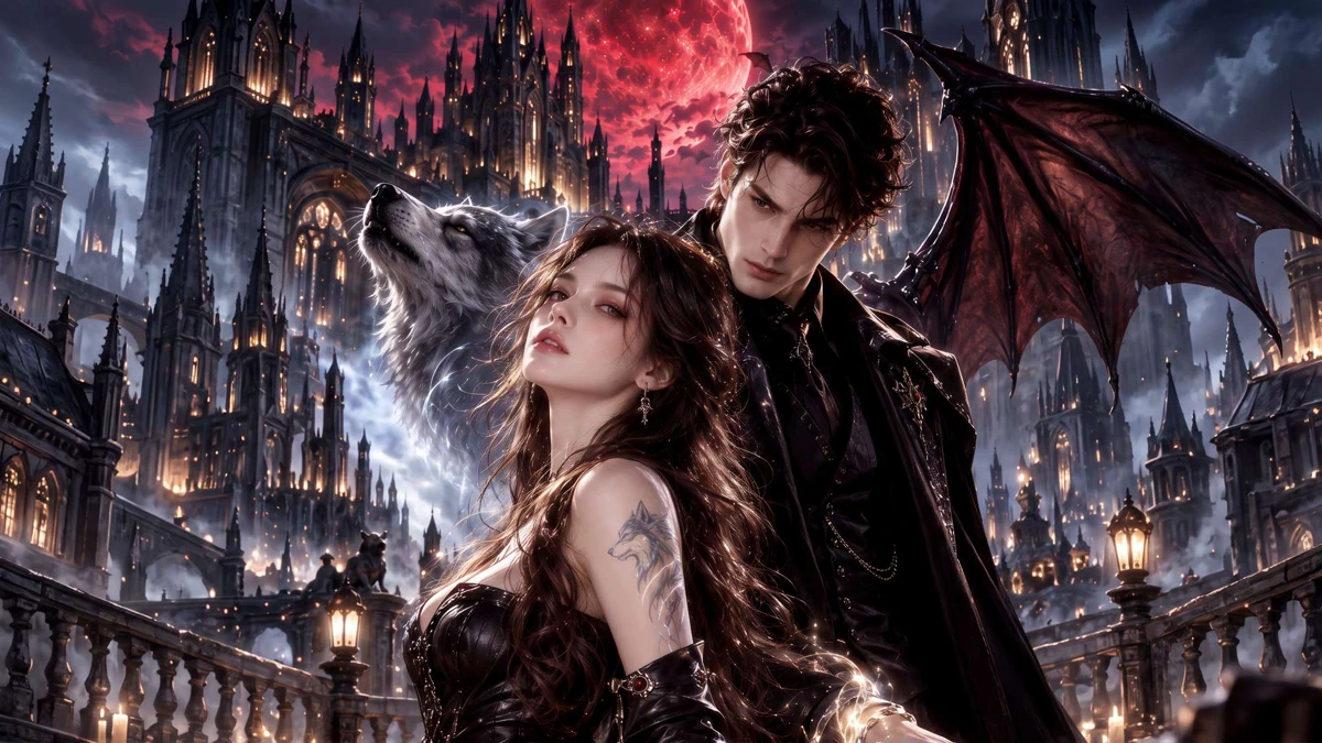GoodNovel - Booktok, Stories search result, In-app event: Fated to My Vampire Lord