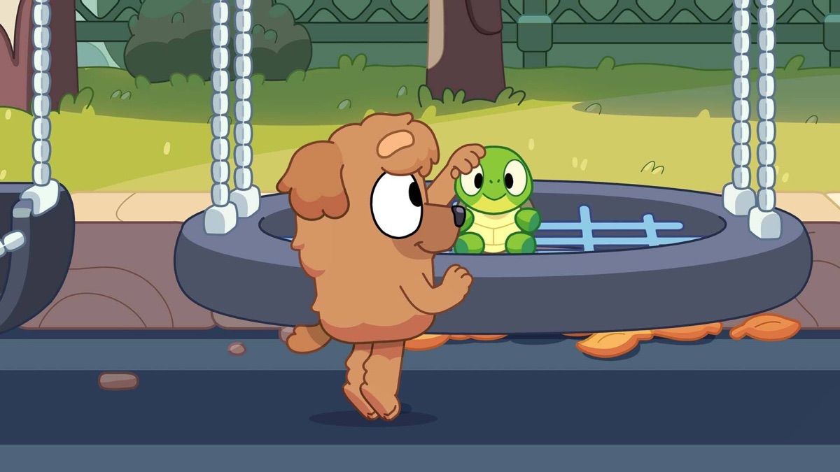 Bébé tortue - Bluey (saison 3, épisode 30) - Apple TV (FR), image size:1200x675