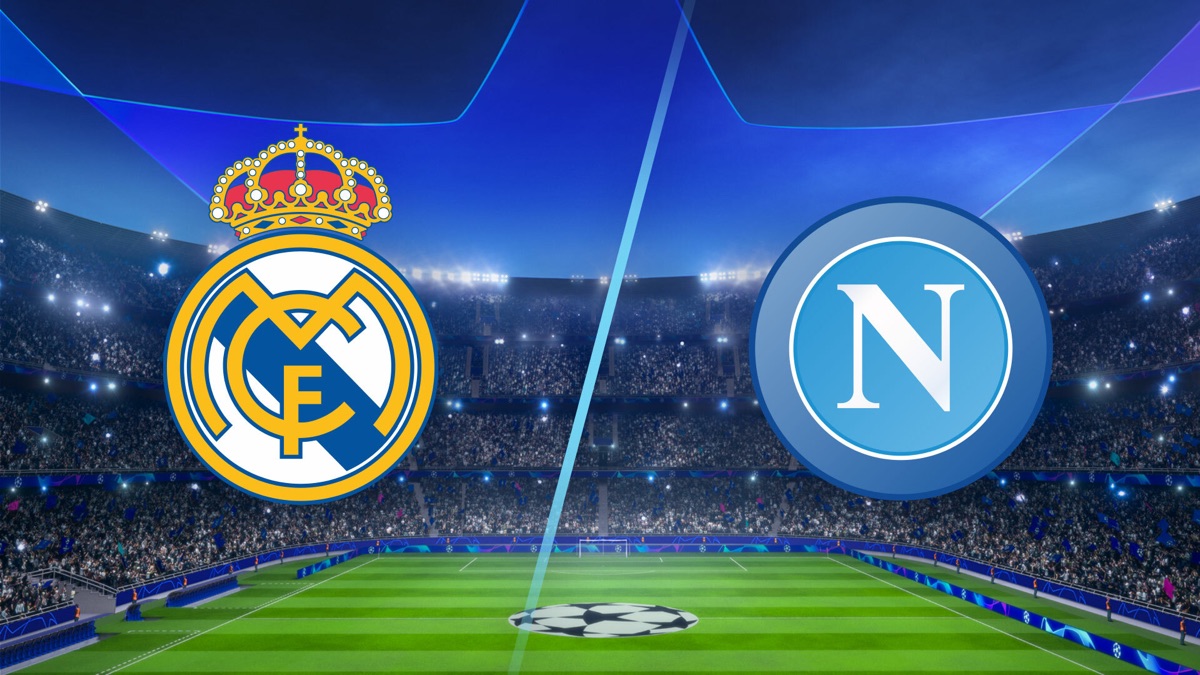 Real Madrid vs. Napoli UEFA Champions League Apple TV