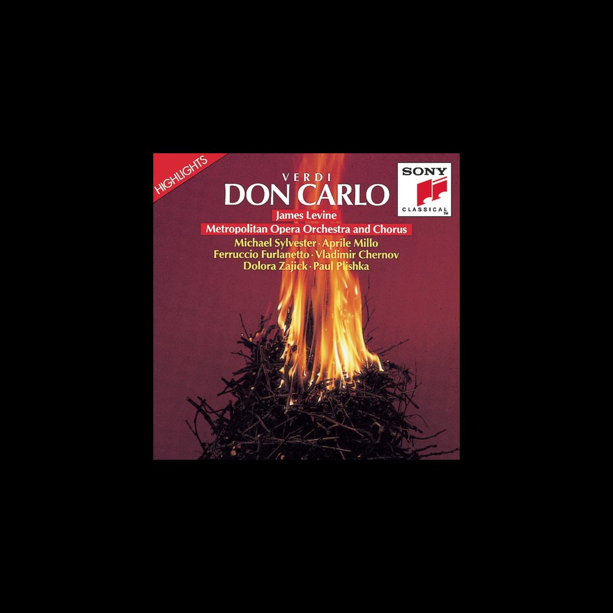 ‎Verdi: Don Carlo - Highlights - Album by Aprile Millo, James Levine ...
