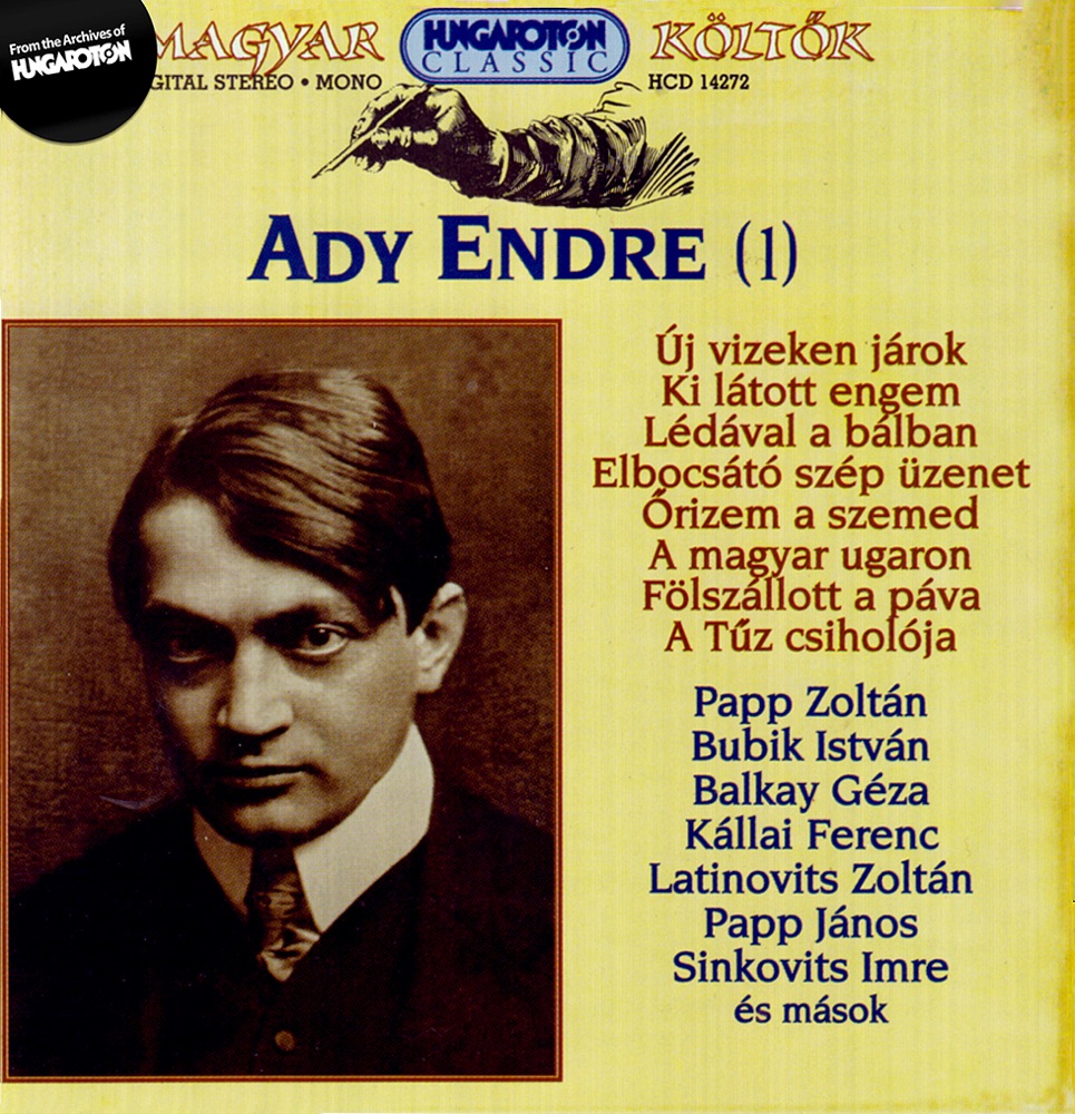 Обложка альбома «Magyar költők - Ady Endre» — Endre Ady