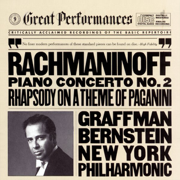 Rachmaninov: Concerto No. 2, Rhapsody on a Theme of Paganini - Leonard Bernstein, Gary Graffman & New York Philharmonic