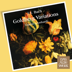 Bach: Goldberg Variations - Gustav Leonhardt Cover Art