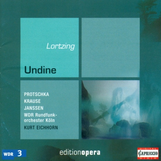 Обложка альбома «Lortzing: Undine» — Monika Krause, Cologne West German Radio Orchestra & Kurt Peter Eichhorn