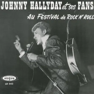 Johnny Hallyday et ses fans au Festival de Rock N' Roll - Johnny Hallyday