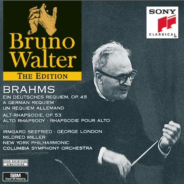 Обложка альбома «Brahms: Ein Deutches Requiem» — Bruno Walter