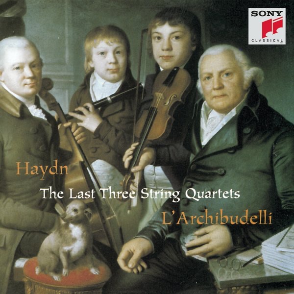 Обложка альбома «Haydn: The Last Three String Quartets» — L'Archibudelli