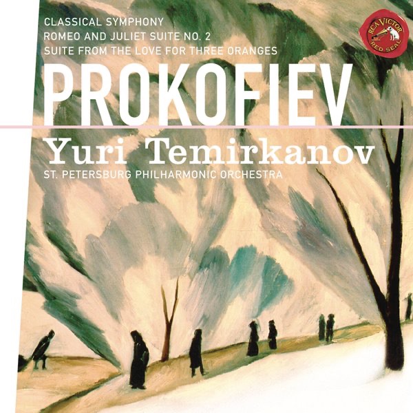 Prokofiev: Symphony No. 1 by Yuri Temirkanov & St Petersburg Philharmonic Orchestra album cover