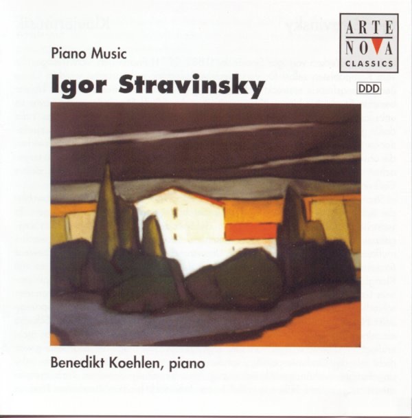 Обложка альбома «Stravinsky: Piano Music» — Benedikt Koehlen