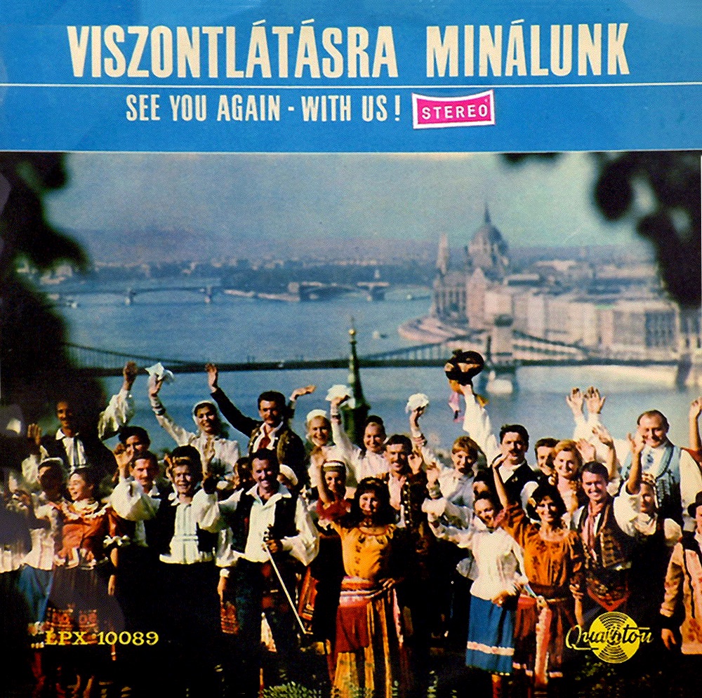 Обложка альбома «Viszontlátásra minálunk! - See You Again - with Us!» — Imre Palló, Sári Vörös & Ödön Mindszenti
