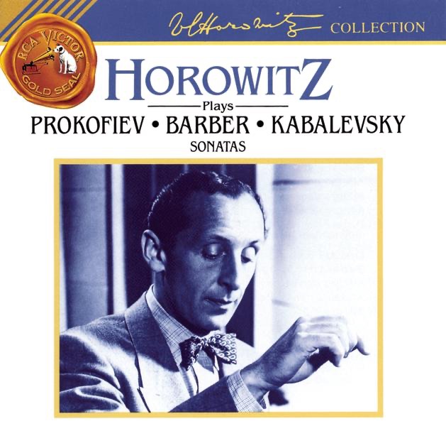 Horowitz Plays Prokofiev, Barber, Kabelevsky cover art