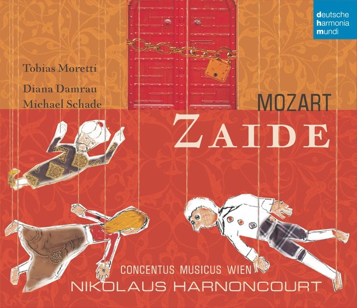 Обложка альбома «Mozart: Zaide (Das Serail), KV 344» — Concentus Musicus Wien, Diana Damrau, Michael Schade, Nikolaus Harnoncourt & Tobias Moretti