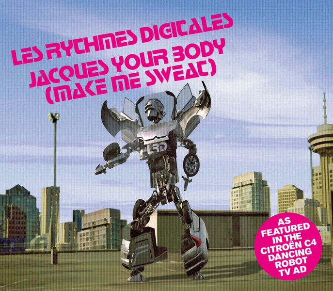 Обложка альбома «Jacques Your Body (Make Me Sweat) - EP» — Les Rythmes Digitales