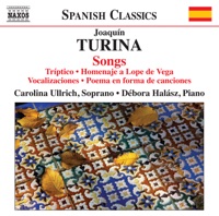 Album cover for Turina: Songs by Débora Halász & Carolina Ullrich