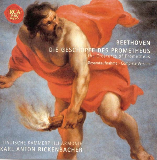 Обложка альбома «Die Geschöpfe Des Prometheus» — Karl Anton Rickenbacher & Litauische Kammerphilharmonie