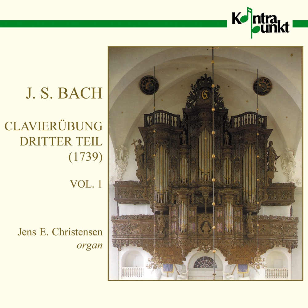 Обложка альбома «Bach: Clavierübung Dritter Teil, Vol. 1» — Jens E. Christensen