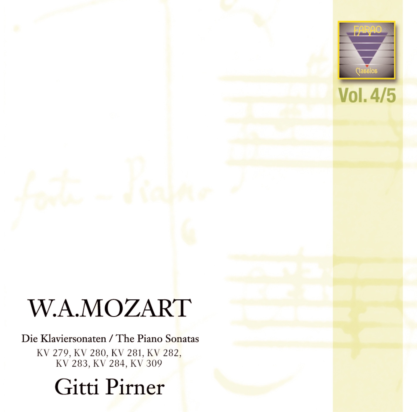Mozart: Piano Sonatas Vol. 4 & 5