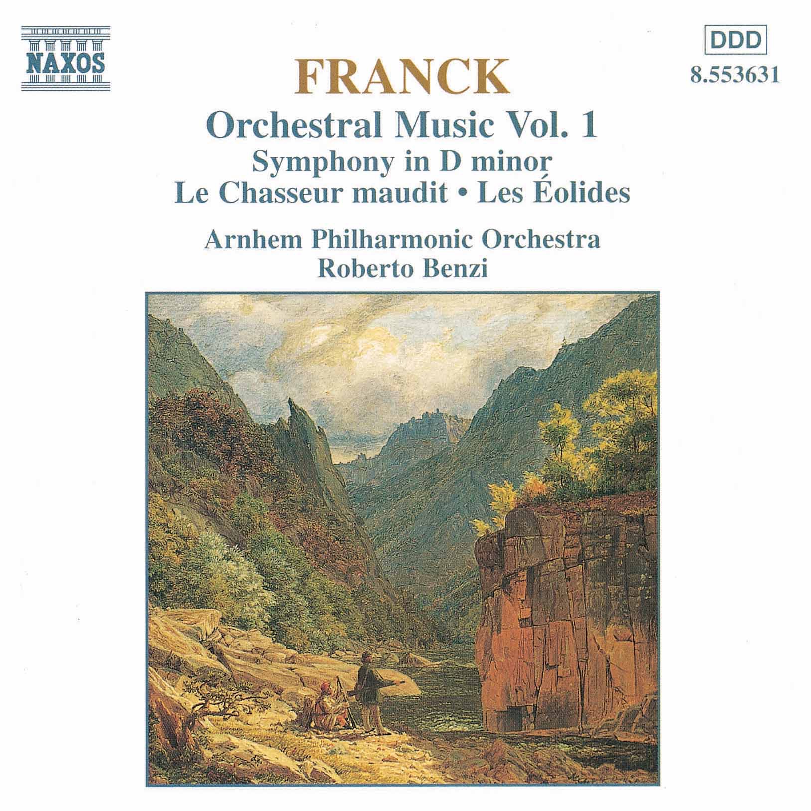 Franck: Orchestral Music Volume 1 by Arnhem Philharmonic Orchestra & Roberto Benzi album cover