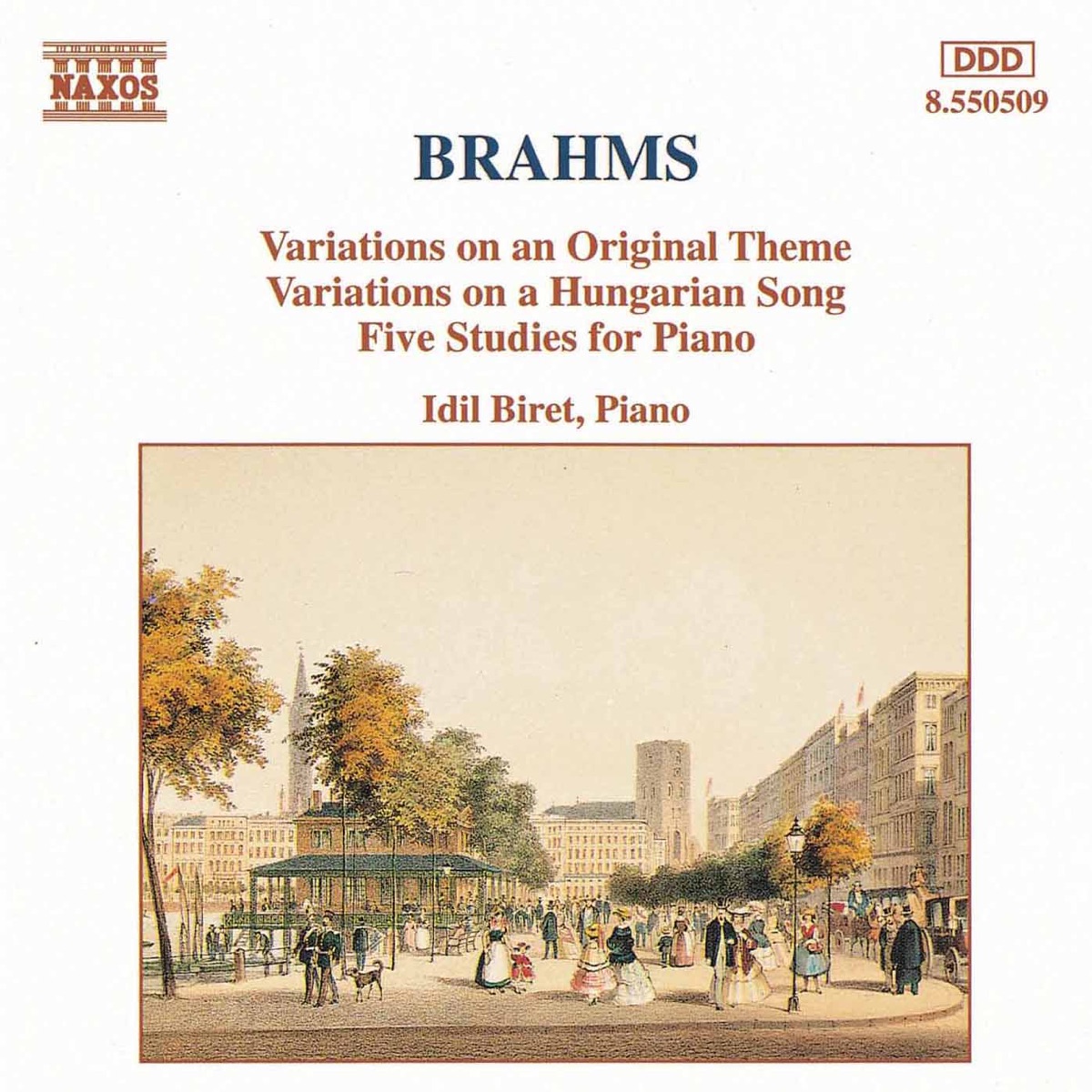 Brahms: Variations, Op. 21 - Five Piano Studies cover art