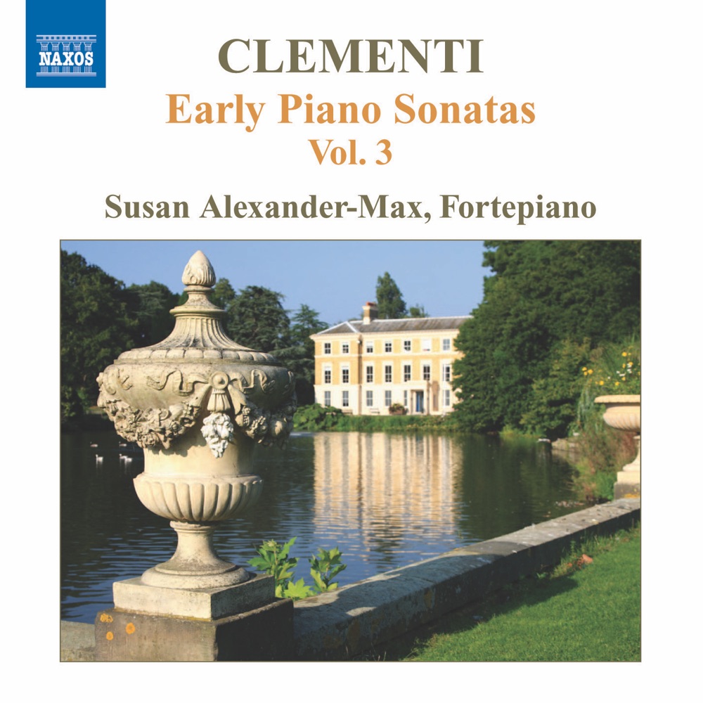 Обложка альбома «M. Clementi: Early Piano Sonatas, Vol. 3» — Susan Alexander-Max