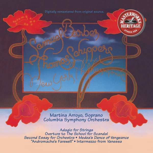 Обложка альбома «Thomas Schippers Conducts Barber, Menotti, Berg & D'Indy» — New York Philharmonic