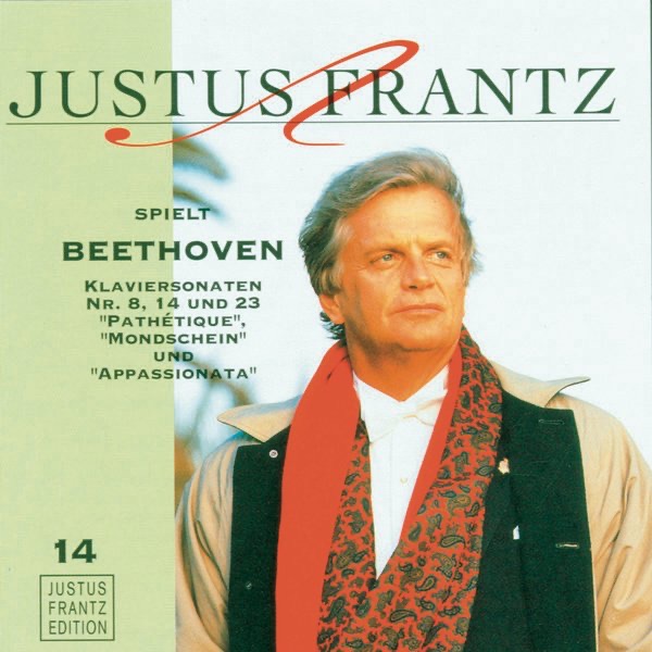 Обложка альбома «Justus Frantz spielt Beethoven: Klaviersonaten No. 8, 14 und 23» — Justus Frantz