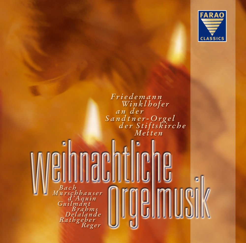 Обложка альбома «Weihnachtliche Orgelmusik (Christmas Organ Music)» — Friedemann Winklhofer