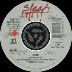 Epic (Radio Remix Edit) / Edge of the World [Digital 45] - Single - Faith No More