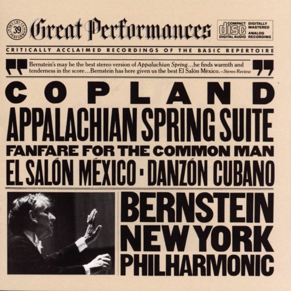 Great Performances - Bernstein Conducts Copland cover art
