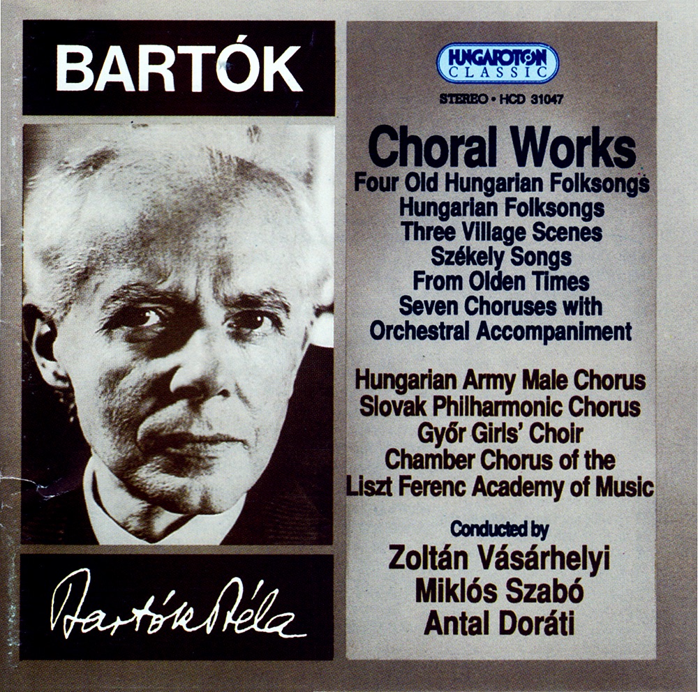 B. Bartók: Choral Works cover art