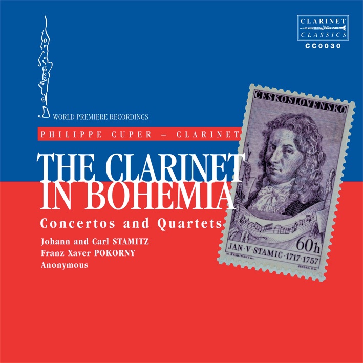 Обложка альбома «The Clarinet in Bohemia» — Jean-Jacques Justaffre, Noelle Santos, Peter Vronsky, Philippe Cuper, Philippe Ferret, Talich Chamber Orchestra & Thibaud Vieux