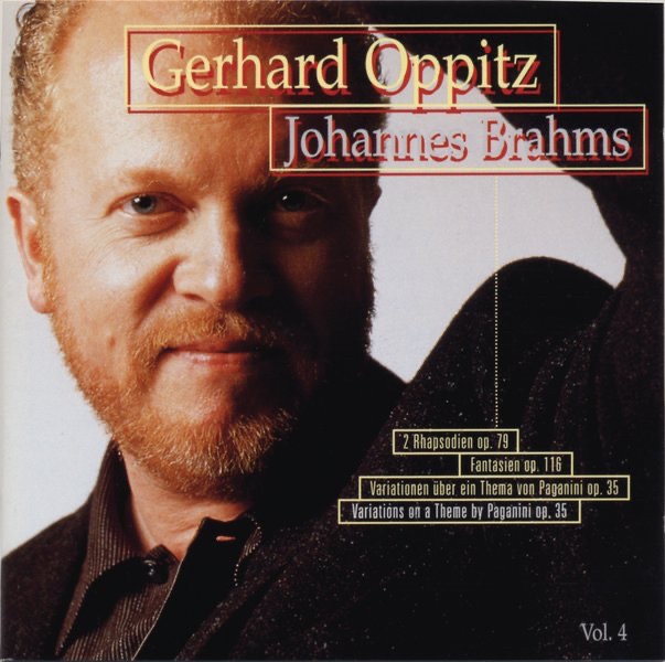Обложка альбома «Brahms: Rhapsody 79, Fantasy 116, Variations Paganini» — Gerhard Oppitz
