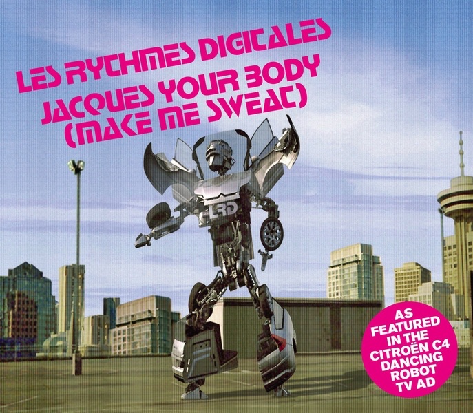 Обложка альбома «Jacques Your Body (Make Me Sweat) - EP» — Les Rythmes Digitales