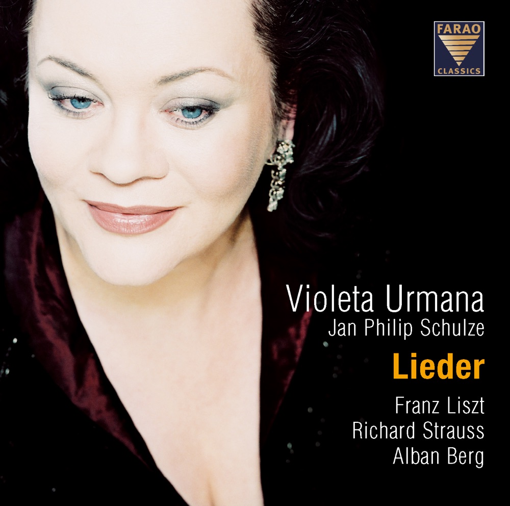 Обложка альбома «Liszt, Strauss & Berg: Lieder» — Violeta Urmana & Jan Philip Schulze