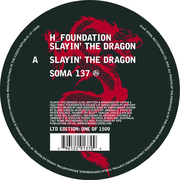 Обложка альбома «Slayin the Dragon» — H-Foundation